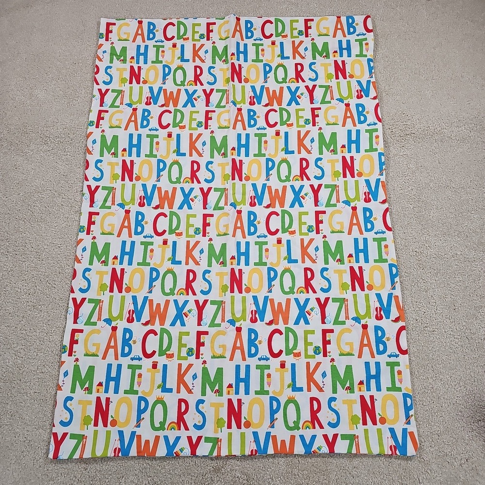 Alphabet Colorful‎ Rainbow Kids Pillow Case 31x21.25